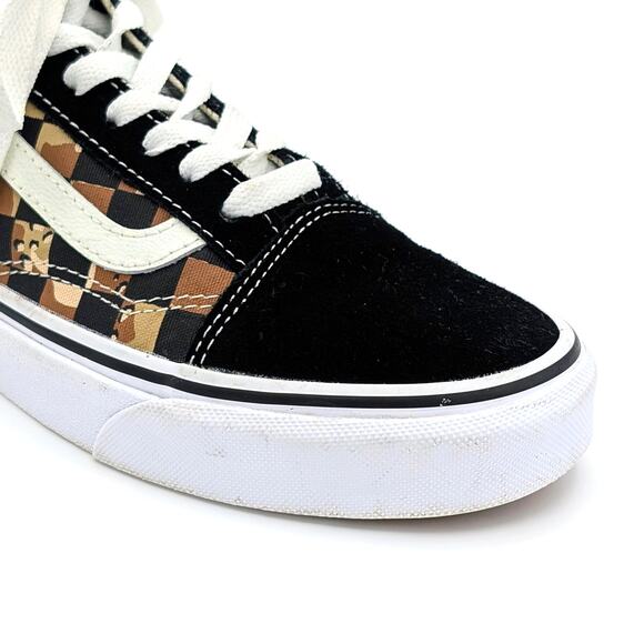 Vans Old Skool Shoes Mens 4.5 Womens 6 Unisex Desert Camo Checkerboard 500714 - Picture 4 of 9